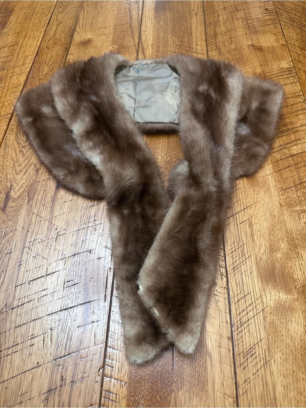 Classic Brown Faux Fur Stole Scarf - Women Accessories